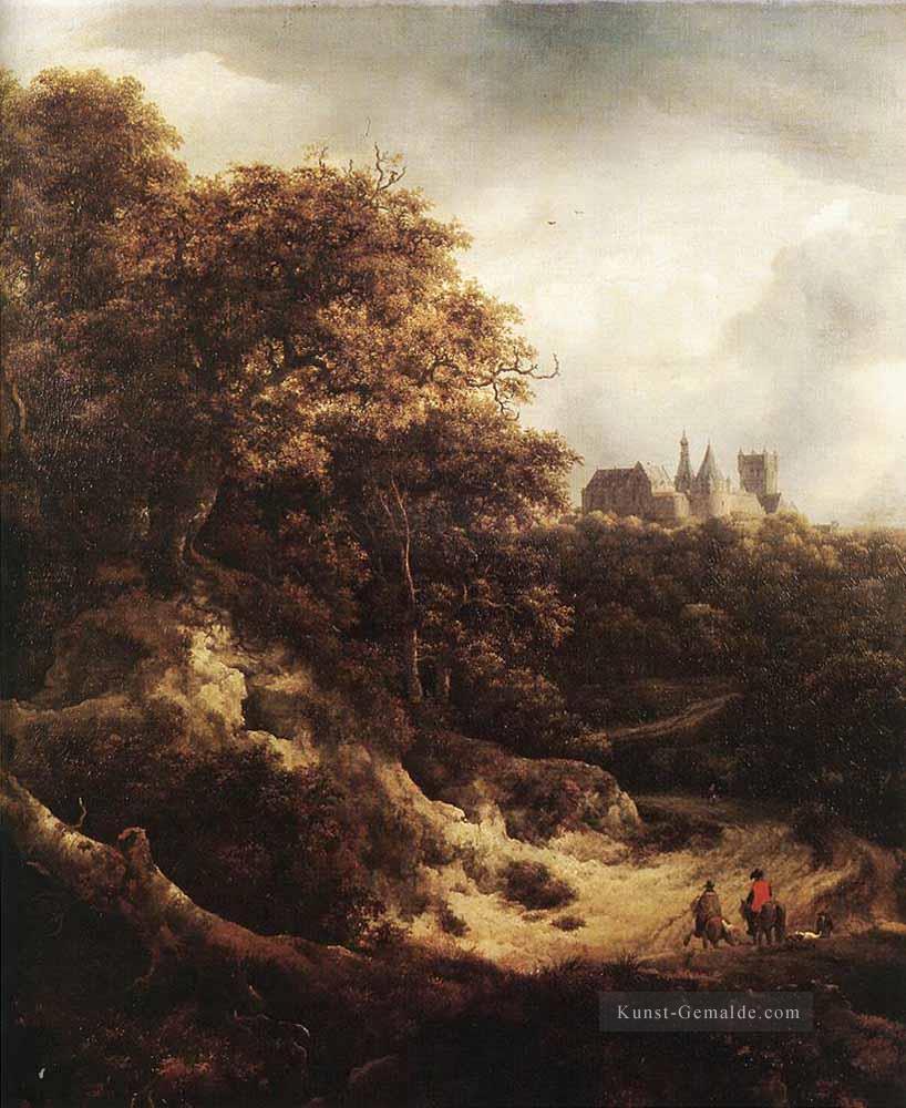 Schloss bei Bentheim Landschaft Jacob van Ruisdael Isaakszoon Ölgemälde